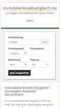 Mobile Screenshot of immobilienkreditvergleich.net